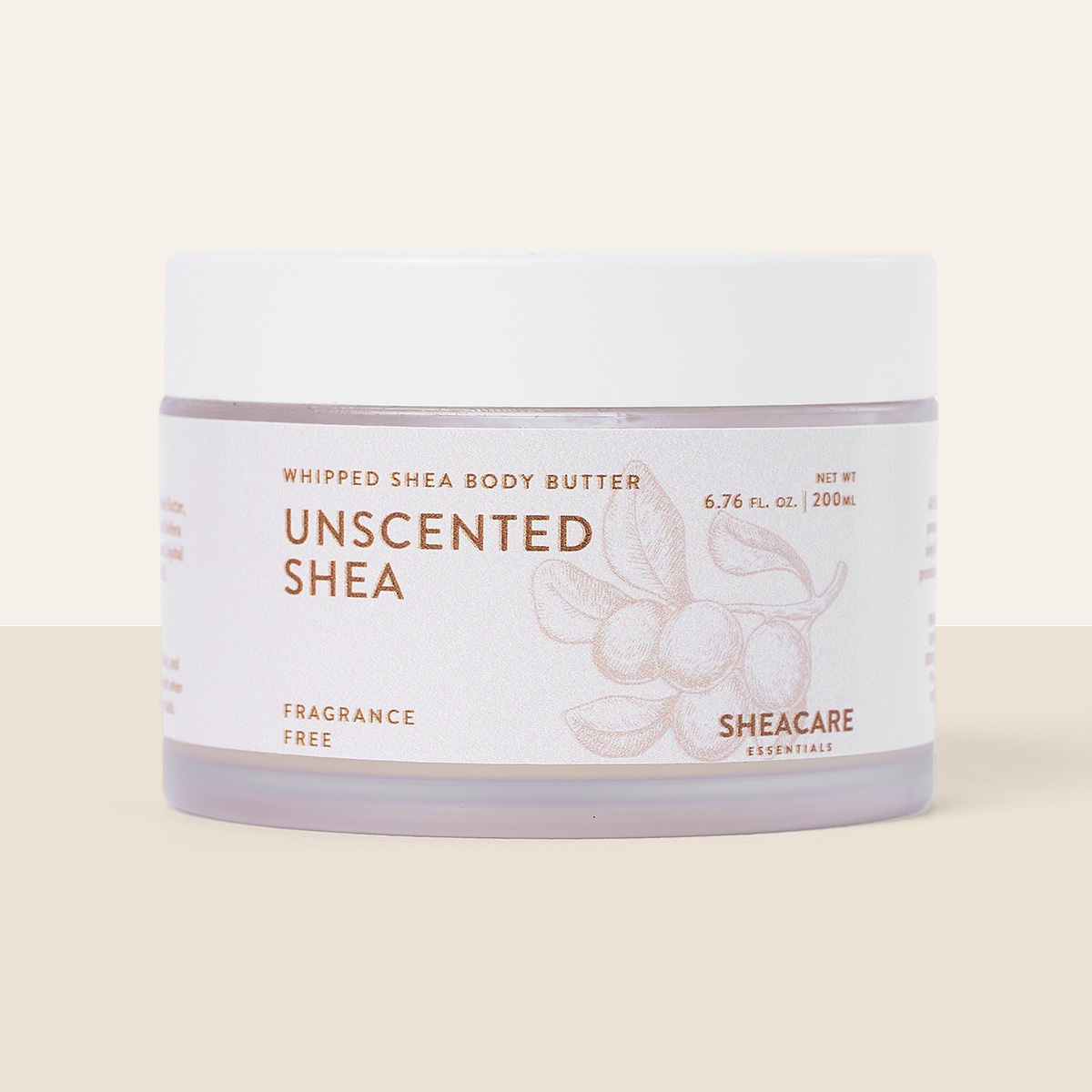 Unscented Whipped Shea Body Butter