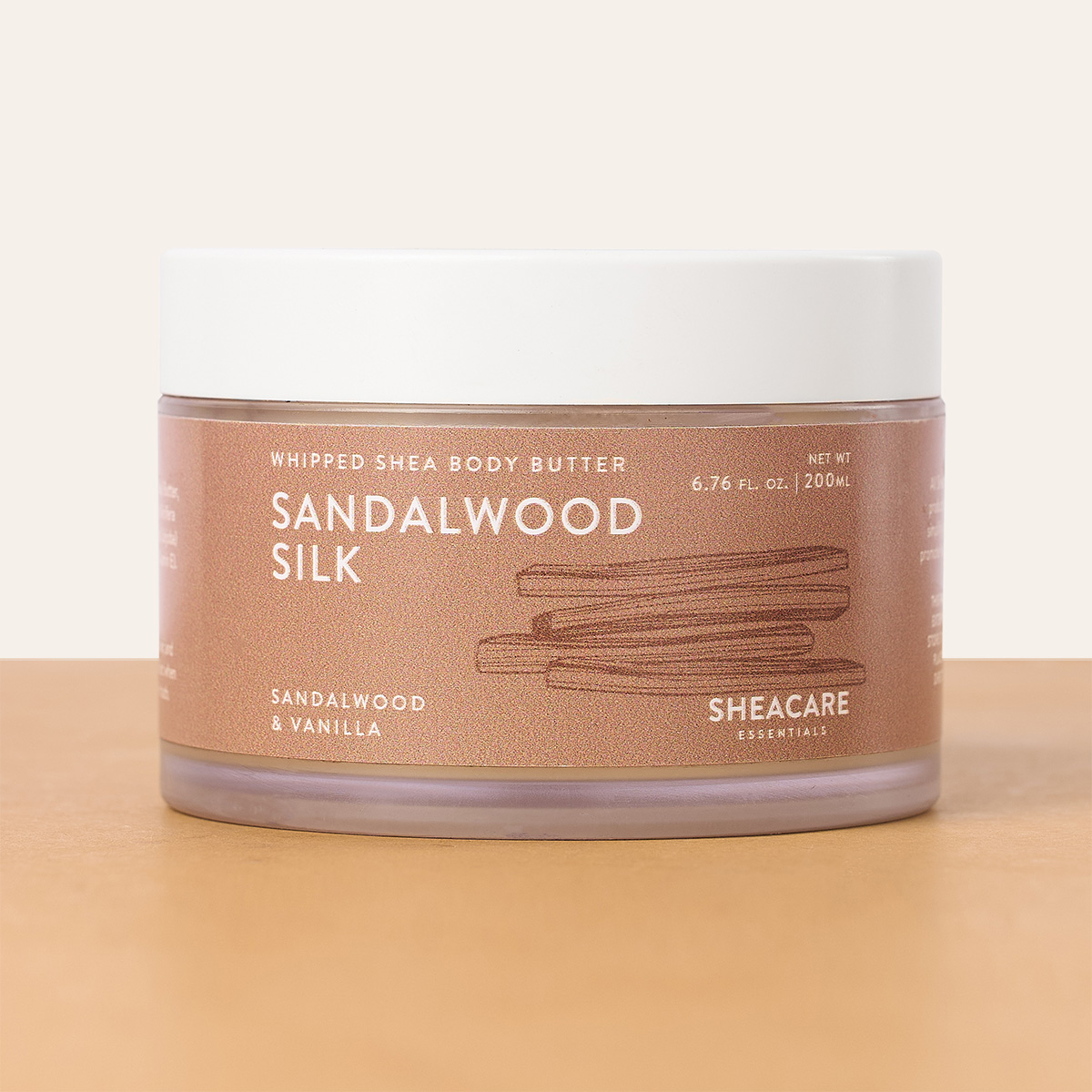 Sandalwood Silk Whipped Shea Body Butter